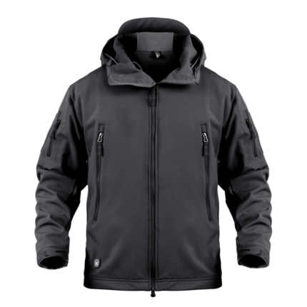 Schwarze Elegante Übergangsjacke Herren