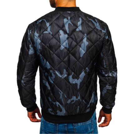 Übergangsjacke Bomber Camo Graphite Herren