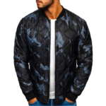 Übergangsjacke Bomber Camo Graphite Herren